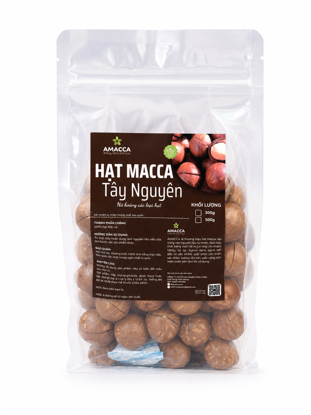 Hạt Macca chuẩn Tây Nguyên